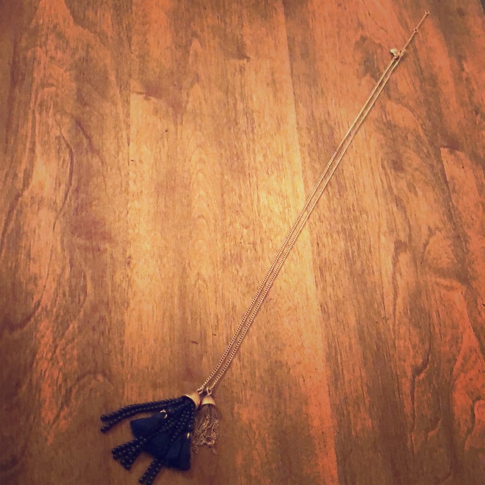 J. Crew tassel necklace